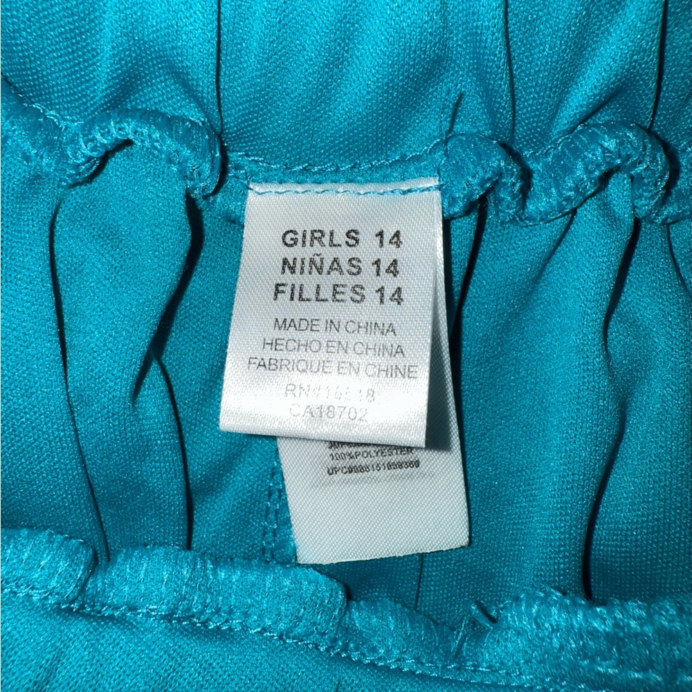 Dollie & Me Teal Dressy Outfit with Matching Doll Dress w/ DISCOUNTED SHIPPING - Picture 11 of 16